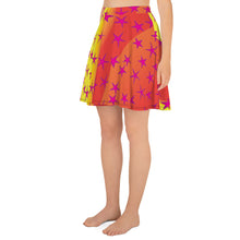 Load image into Gallery viewer, Big Pop Simple Stars Women's Skater Skirt