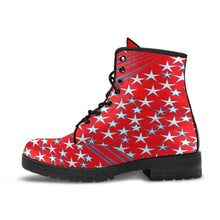 Load image into Gallery viewer, Stars &amp; Stripes Men&#39;s &amp; Women&#39;s Vegan Leather Boots