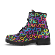 Load image into Gallery viewer, Love on Stars Men&#39;s &amp; Women&#39;s Vegan Leather Boots