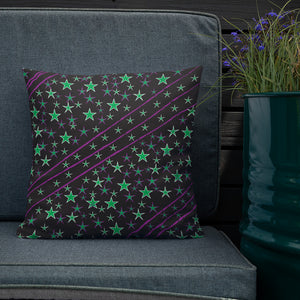 Night Sky Premium Decorative Throw Pillow