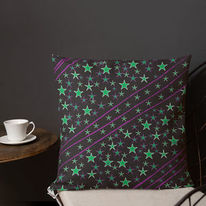 Night Sky Premium Decorative Throw Pillow