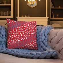 Load image into Gallery viewer, Stars &amp; Stripes Premium Decorative Throw Pillow