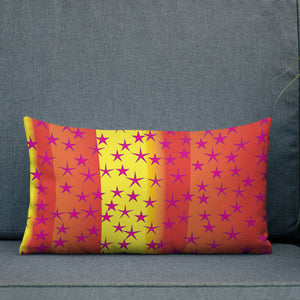 Big Pop Simple Stars Premium Decorative Throw Pillow