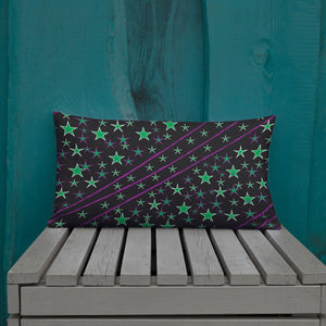 Night Sky Premium Decorative Throw Pillow