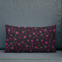 Load image into Gallery viewer, Pink Starlight Premium Decorative Throw Pillow