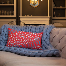 Load image into Gallery viewer, Stars &amp; Stripes Premium Decorative Throw Pillow