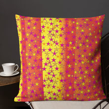 Load image into Gallery viewer, Big Pop Double Stars Premium Decorative Throw Pillow