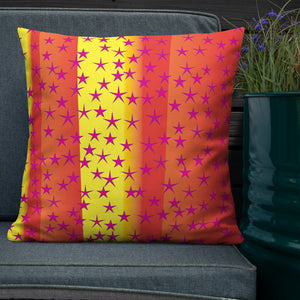 Big Pop Simple Stars Premium Decorative Throw Pillow