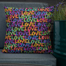 Load image into Gallery viewer, Love on Stars Premium Decorative Throw Pillow