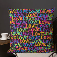 Load image into Gallery viewer, Love on Stars Premium Decorative Throw Pillow