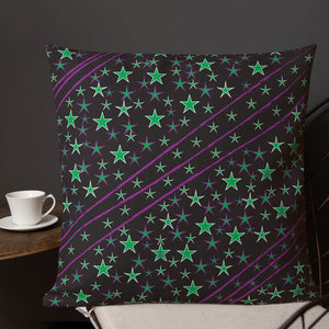 Night Sky Premium Decorative Throw Pillow