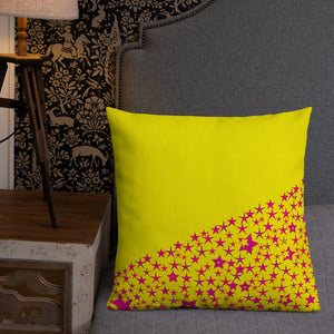 Summer Stars Premium Decorative Throw Pillow