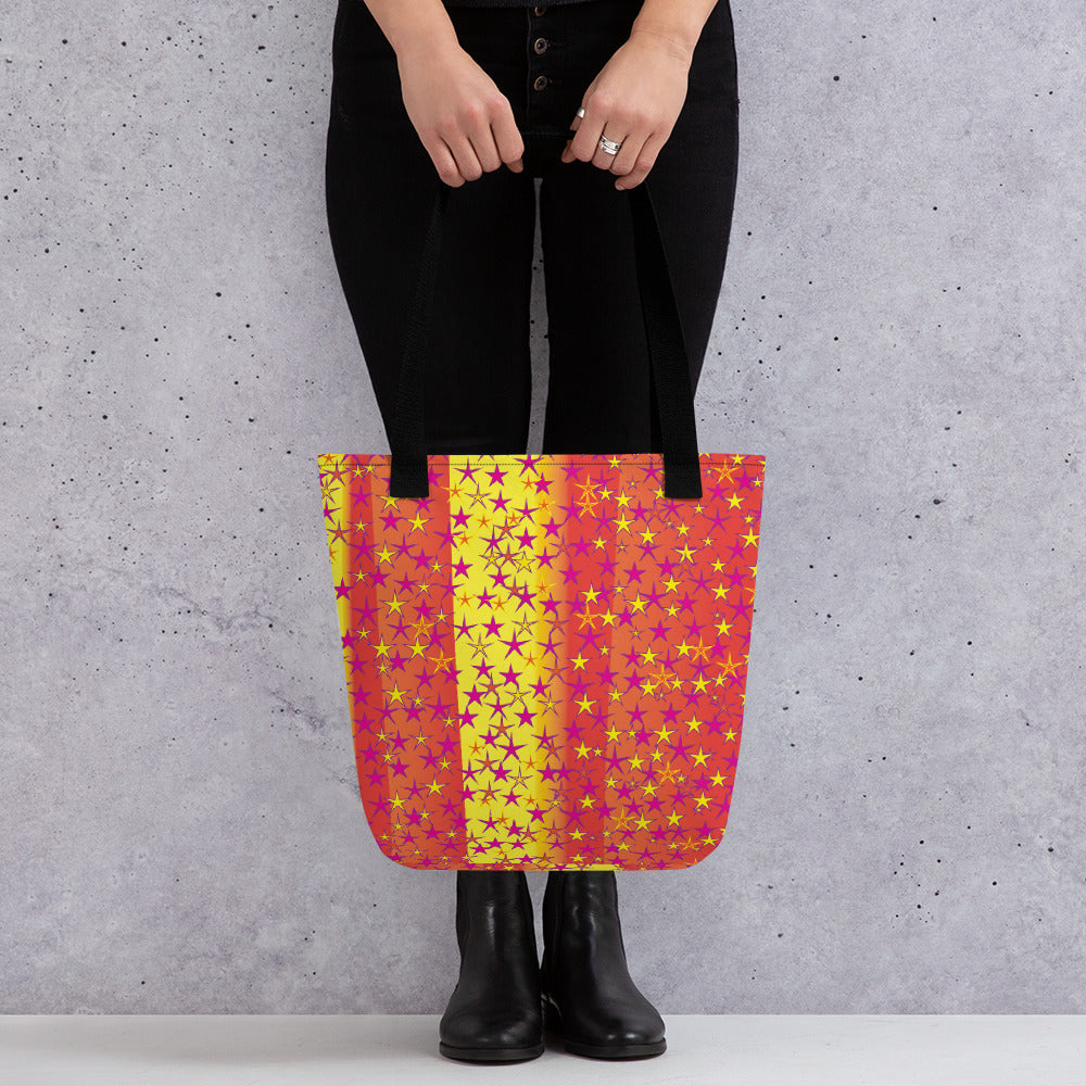 Big Pop Double Stars Tote Bag