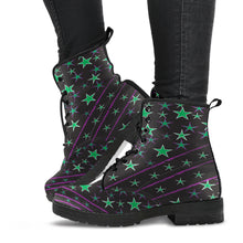 Load image into Gallery viewer, Night Sky Men&#39;s &amp; Women&#39;s Vegan Leather Boots