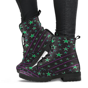 Night Sky Men's & Women's Vegan Leather Boots