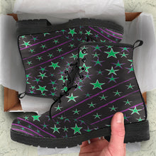 Load image into Gallery viewer, Night Sky Men&#39;s &amp; Women&#39;s Vegan Leather Boots