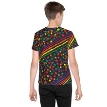 Load image into Gallery viewer, Love All Colors on Black Kid&#39;s/Youth T-Shirt