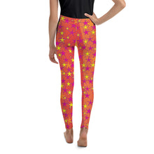 Load image into Gallery viewer, Big Pop Double Stars Kid&#39;s/Youth Leggings