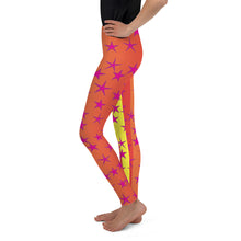 Load image into Gallery viewer, Big Pop Simple Stars Kid&#39;s/Youth Leggings