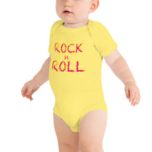 Load image into Gallery viewer, Rock n Roll Baby Short Sleeved T-Shirt Bodysuit