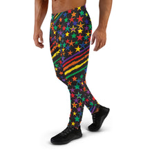 Load image into Gallery viewer, Love All Colors on Black Men&#39;s Joggers