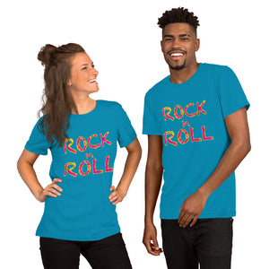 Rock n Roll Short-Sleeve Unisex Cotton T-Shirt