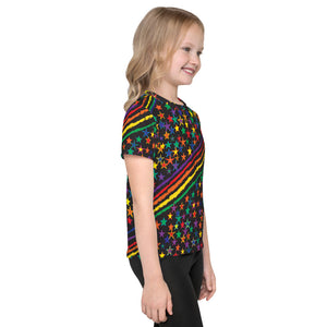 Love All Colors on Black Kid's T-Shirt