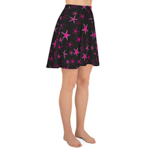 Load image into Gallery viewer, Pink Starlight Women&#39;s Skater Skirt