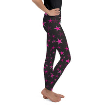 Load image into Gallery viewer, Pink Starlight Kid&#39;s/Youth Leggings