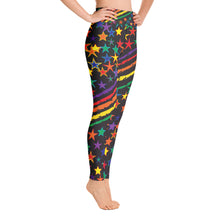 Load image into Gallery viewer, Love All Colors on Black Women&#39;s Yoga Leggings