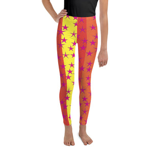 Big Pop Simple Stars Kid's/Youth Leggings