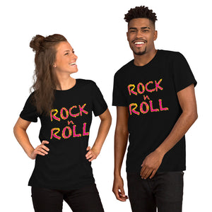 Rock n Roll Short-Sleeve Unisex Cotton T-Shirt