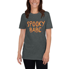 Load image into Gallery viewer, Z10Hallo Spooky Babe Family Halloween Adult Short-Sleeve Unisex Cotton T-Shirt