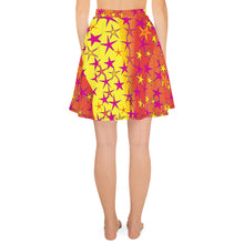 Load image into Gallery viewer, Big Pop Double Stars Women&#39;s Skater Skirt