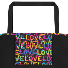 Load image into Gallery viewer, Love on Stars Beach Bag