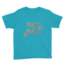 Load image into Gallery viewer, Rock n Roll &amp; Up Down Stars Youth Short Sleeve T-Shirt