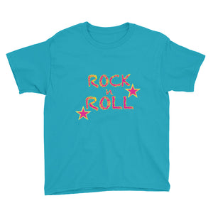 Rock n Roll & Up Down Stars Youth Short Sleeve T-Shirt