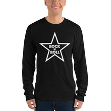 Load image into Gallery viewer, Rock n Roll White Star Long sleeve t-shirt