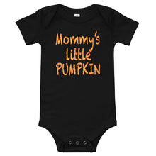 Load image into Gallery viewer, Z10Hallo Mommy&#39;s Little Pumpkin Family Halloween Baby Short Sleeved Cotton T-Shirt Bodysuit