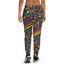 Load image into Gallery viewer, Love All Colors on Black Women&#39;s Joggers