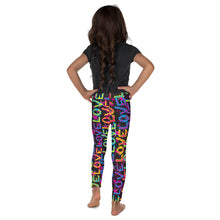 Load image into Gallery viewer, Love On Stars Kid&#39;s Leggings