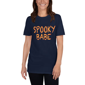 Z10Hallo Spooky Babe Family Halloween Adult Short-Sleeve Unisex Cotton T-Shirt