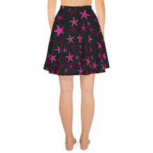 Load image into Gallery viewer, Pink Starlight Women&#39;s Skater Skirt