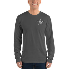 Load image into Gallery viewer, Rock n Roll White Star Long sleeve t-shirt