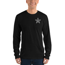 Load image into Gallery viewer, Rock n Roll White Star Long sleeve t-shirt