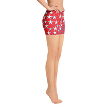 Load image into Gallery viewer, Stars &amp; Stripes Women&#39;s Aerobic Biker Shorts