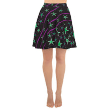 Load image into Gallery viewer, Night Sky Women&#39;s Skater Skirt