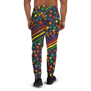 Love All Colors on Black Men's Joggers