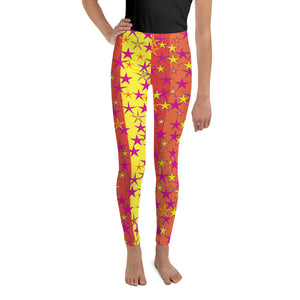 Big Pop Double Stars Kid's/Youth Leggings