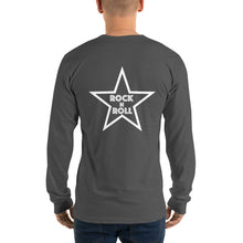 Load image into Gallery viewer, Rock n Roll White Star Long sleeve t-shirt